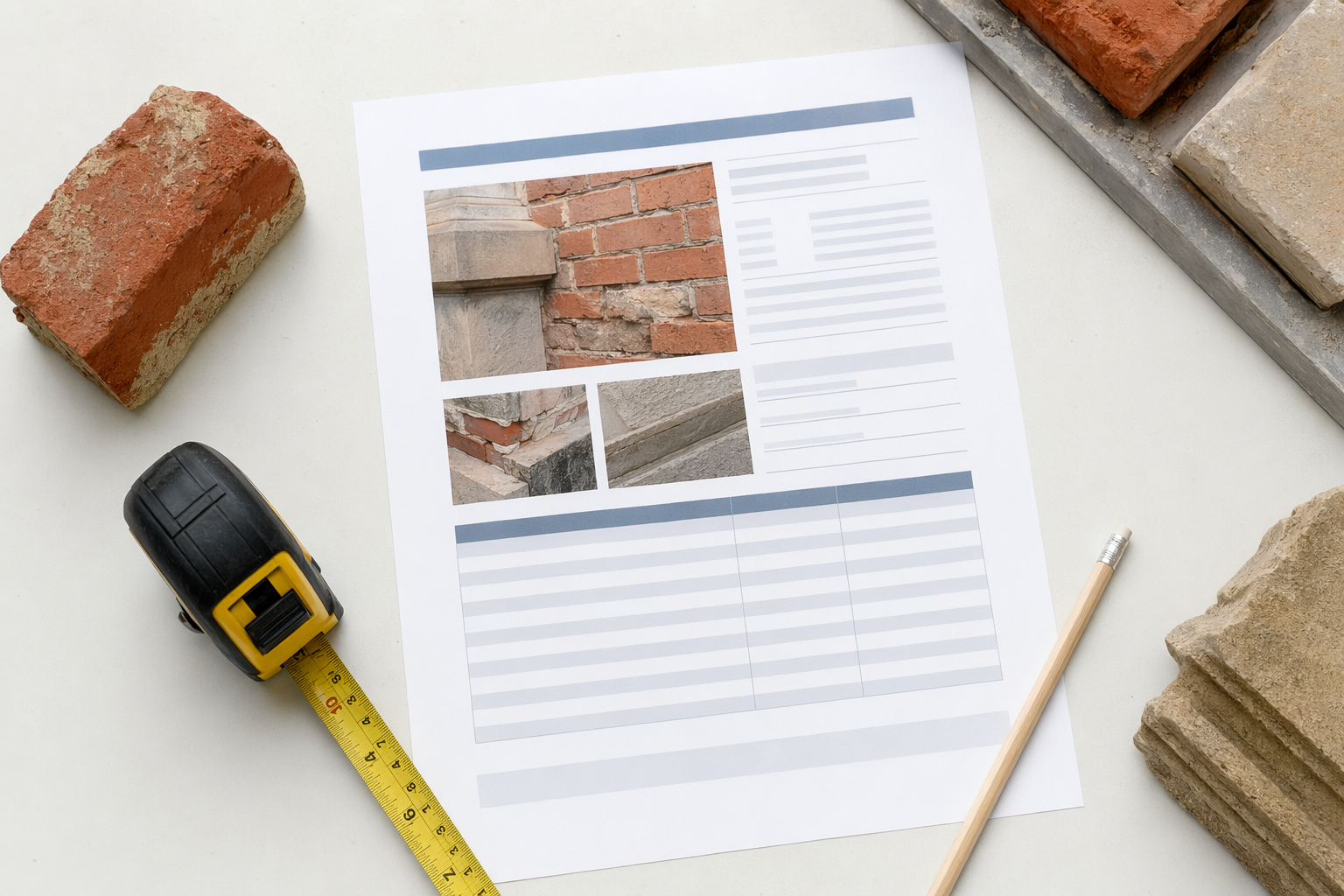 How to Read a Masonry Quote